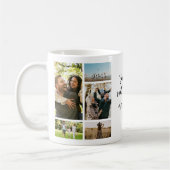 Gepersonaliseerde 11 Fotocollage Aangepaste offert Koffiemok (Links)