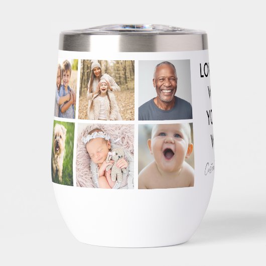 Gepersonaliseerde 12 fotocollage, grappige liefde  (Voorkant)