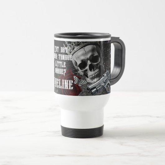 Gepersonaliseerde 15 ounce koffie mok Haunting Ade (Voorkant rechts)