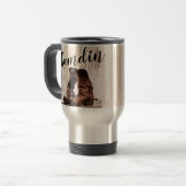 Gepersonaliseerde 15 ounce koffie mok laarzen land (Voorkant links)
