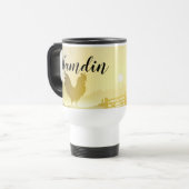 Gepersonaliseerde 15 ounce koffie mok Sunny Mornin (Voorkant links)