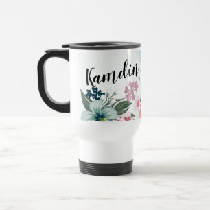 Gepersonaliseerde 15 ounce koffie mok Tropische Bl