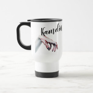 Gepersonaliseerde 15 ounce koffie mok zombie bloed