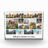 Gepersonaliseerde 16 Photo Collage Photo Block Fotoblokken (Voorkant)