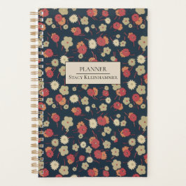 Gepersonaliseerde 1920s  Bloemenplanner Planner
