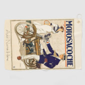 Gepersonaliseerde 1930's Design Golf Handdoek (Horizontaal)