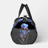 Gepersonaliseerde 19" Duffle Bag - Blauwe Iris Blo Plunjezak (Rechts)