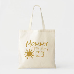 Gepersonaliseerde 1 e verjaardag mammie zonblij sc tote bag