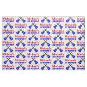 GEPERSONALISEERDE 1 JAAR OUDE ROCK STAR STOF (Fat Quarter)