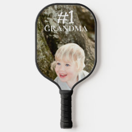 GEPERSONALISEERDE #1 Oma Kind Foto Naam Pickleball Paddle