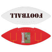 Gepersonaliseerde 1e en 10 Football (Panelen)