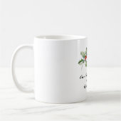 Gepersonaliseerde 1e Kerstmis Getrouwd Keepsake Koffiemok (Links)