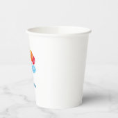 Gepersonaliseerde 1e Verjaardag Baby Blue Boy's Na Papieren Bekers (Links)