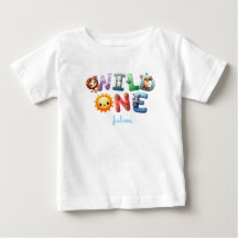 Gepersonaliseerde 1e verjaardag T-Shirt baby Boy M