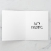 Gepersonaliseerde 1st Christmas Polar Beer Baby Kaart (Binnen)