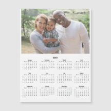Gepersonaliseerde 2019 kalender magnetische fotoka