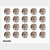 Gepersonaliseerde 2024 Foto Afstuderen Sticker (Vel)