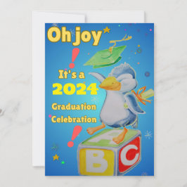 Gepersonaliseerde 2024 Kleuterschool afstuderen ka Bedankkaart