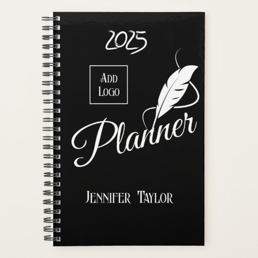 Gepersonaliseerde 2025 jaar planner (Voorkant)