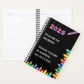 Gepersonaliseerde 2025 jaar planner (Display)