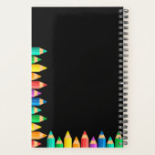 Gepersonaliseerde 2025 jaar planner (Achterkant)