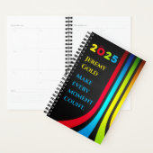 Gepersonaliseerde 2025 jaar planner (Display)