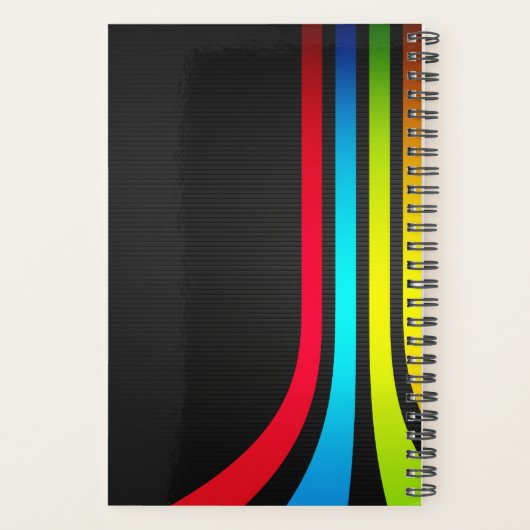 Gepersonaliseerde 2025 jaar planner (Achterkant)