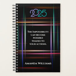 Gepersonaliseerde 2025 jaar planner