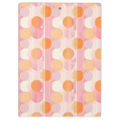 Gepersonaliseerde 2025 Planner met zachte pastelkl Klembord (Achterkant)