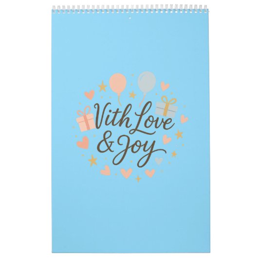 Gepersonaliseerde 2026 Kalender – Aangepast, Elega (Hoes)