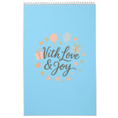 Gepersonaliseerde 2026 Kalender – Aangepast, Elega (Hoes)