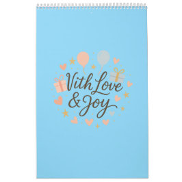 Gepersonaliseerde 2026 Kalender – Aangepast, Elega