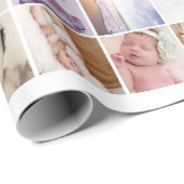 Gepersonaliseerde 20 Fotocollage Cadeaupapier (Rol Hoek)