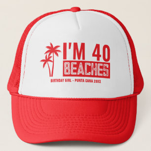 Gepersonaliseerde 20e 30e 40e 50e verjaardag Squad Trucker Pet