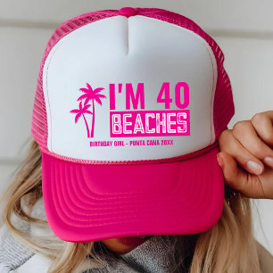 Gepersonaliseerde 20e 30e 40e 50e verjaardag Squad Trucker Pet