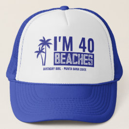 Gepersonaliseerde 20e 30e 40e 50e verjaardag Squad Trucker Pet