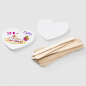 Gepersonaliseerde 21st Las Vegas Birthday set van  Handwaaier (Niet-gemonteerd)