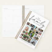Gepersonaliseerde 24 foto collage familie planner (Display)