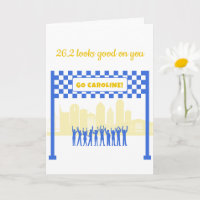 Gepersonaliseerde 26.2 Boston Marathon Run Congrat