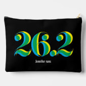 Gepersonaliseerde 26.2 Marathon Hardlopen Vetgedru Etui (Achterkant)