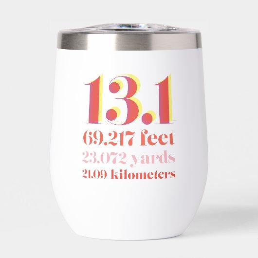 Gepersonaliseerde 26.2 Marathon Running Afstand Ro (Voorkant)