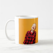 Gepersonaliseerde 2 Foto Collage Koffie Mok (Links)