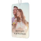 Gepersonaliseerde 2 foto luchtverfrisser (Links)