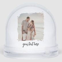 Gepersonaliseerde 2 Foto Xmas Custom Text Afbeeldi