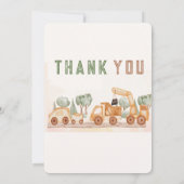 Gepersonaliseerde 2e verjaardag voor jongen kaart (Achterkant)