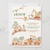 Gepersonaliseerde 2e verjaardag voor jongen kaart (Voorkant)