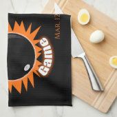 Gepersonaliseerde 300-game- en 800-reeks Bowling K Theedoek (Quarter Fold)