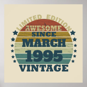 Gepersonaliseerde  30e verjaardagscadeaus poster