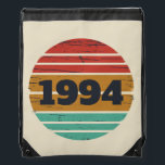 Gepersonaliseerde  30e verjaardagscadeaus trekkoord rugzakje<br><div class="desc">U kunt wat originaliteit toevoegen aan uw garderobe collectie met dit retro rustieke grafische ontwerp met geweldige typografie lettertype belettering, een geweldig cadeau voor mannen, vrouwen, echtgenoten, vrouwen, vriendin, en een vriend die zal houden van dit one-of-a-kind kunstwerk. Het beste en leukste vakantie cadeau voor je vrolijke verjaardagsfeestje. Als u...</div>