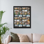 Gepersonaliseerde 32 Fotocollage Imitatie Canvas Print<br><div class="desc">Creëer Uw eigen gepersonaliseerde 32 Fotocollage Canvas</div>